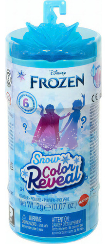 Disney Frozen - Snow Color Reveal - 6 Sorpresas - Mattel