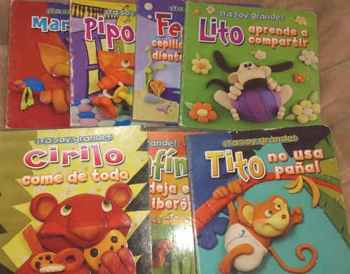 20 Libros Cartone Coleccion ¡ya Soy Grande! + Valores Disney