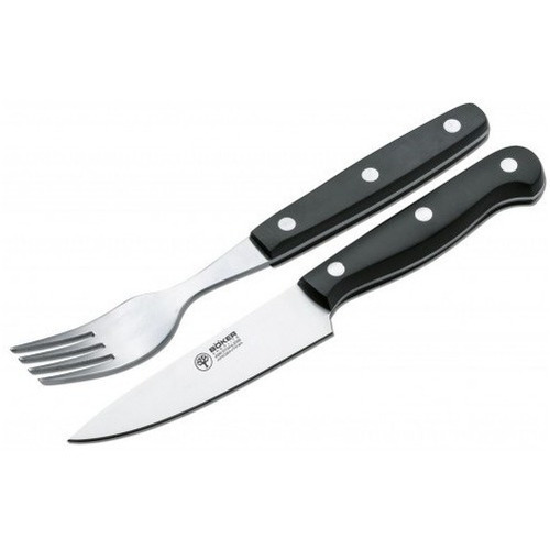 Set Cubiertos Para Asado 1 Tenedor 1 Cuchillo Boker Arbolito