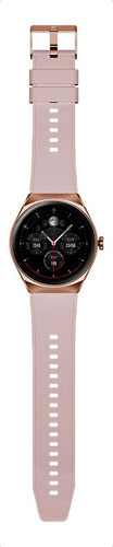 Smartwatch Reloj Inteligente Stf Kronos Trek 1.38 Rosa Mesh Rosa Rosa