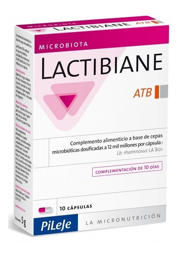 Lactibiane Atb | Probióticos Pileje | 10 Caps 