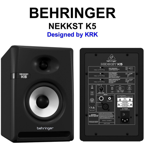 Behringer Nekkst K5 Monitores Activos Estudio 5 PuLG Par