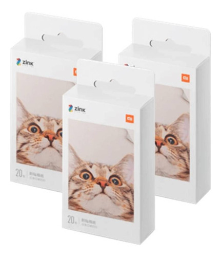 Mi Portable Photo Printer Paper (2x3-inch, 20-sheets)