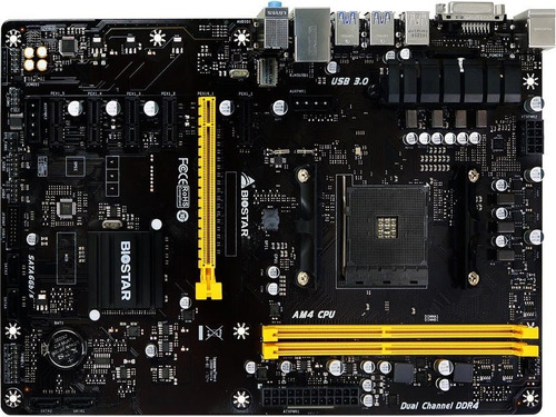 Imagem 1 de 4 de Placa Mãe Biostar Tb 350 Pro Btc Mineração
