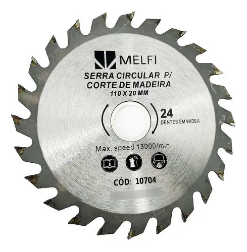 comprar Kit  10 Disco Serra Circular C\u002F Widea 24 Dentes 4 X 3\u002F8  