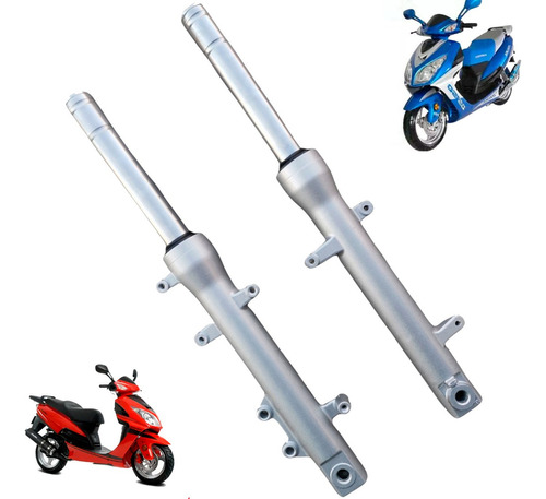 Barras Suspension Motoneta Italika Xs150 Negro 2015