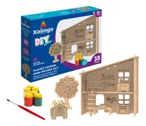 Comprar Puzzle de casita 3D para pintar, pintar, crear, imaginar