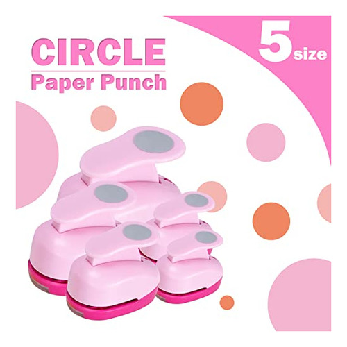 Juego De Perforadoras Circulares Para Papel, Perforadoras De