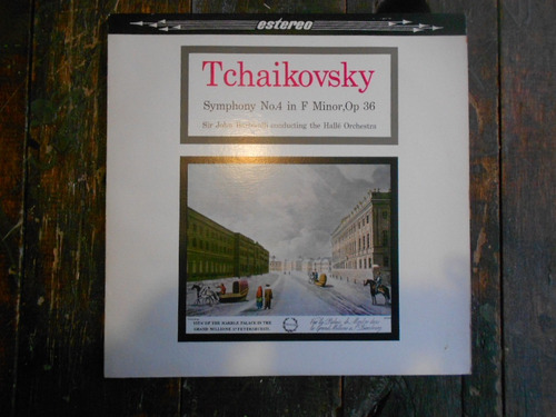 Tschaikowsky Sinfonia 4 Halle Orchestra Lp Vinilo Impecable