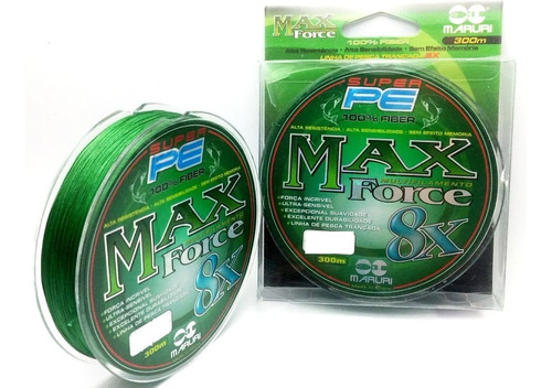 Linha Multifilamento 8x Maruri 0.30mm 39 Libras 300mts