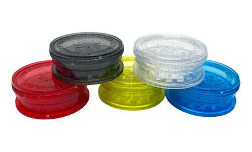 Moledor Plástico Hoja Colores 60mm