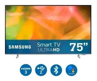 Pantalla Smart Tv Samsung 75 Ultra Hd Uhd 4k Mando De Voz