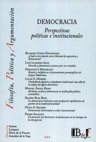 Libro Democracia. Perspectivas Políticas E Institucionales