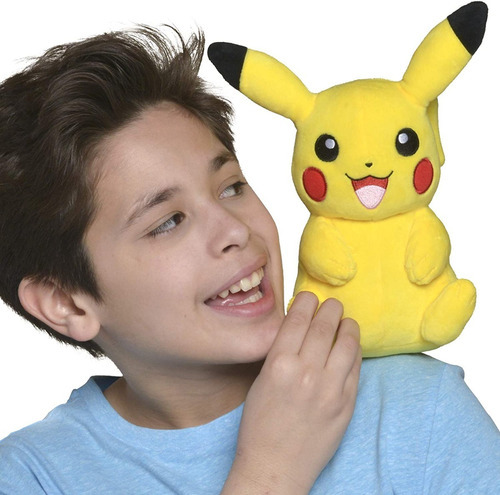 Peluche Pikachu 21cm Felpa Pokemon Wicked Cool Toys