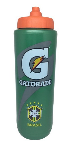 1 Squeeze Gatorade Cbf, Seleção Brasileira 1 Litro.