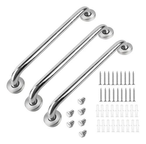 comprar Pack X3 Manillas Agarraderas Barra Seguridad Baño Ducha