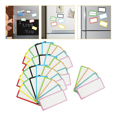 Etiquetas Borrables , Tarjetas Borrables, 40 Piezas 3x5 Cm