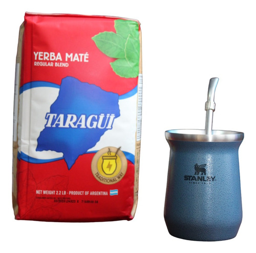 Venta Kit Matero De Mate Bombilla Y Yerba Mate De 500 Gramos