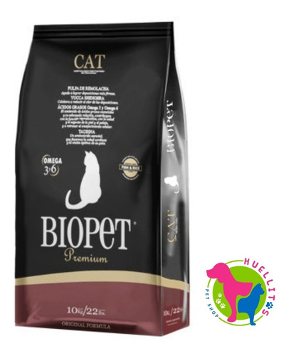 Biopet Premium Gato Adulto X10kg -e/g Z/o Huellitas Pet Shop