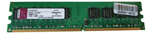 Memoria Ram Pc Kingston 1gb Ddr2 800mhz (kvr800d2n5/1g) (Usado)
