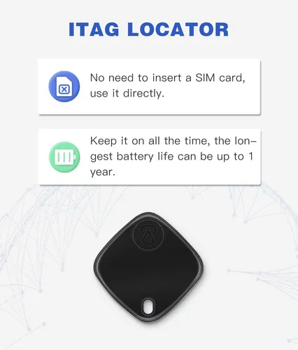 Rastreador Tag Bluetooth Inteligente Para Maletas Mascotas
