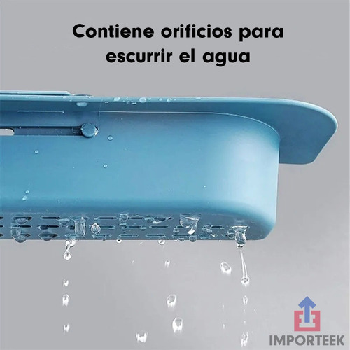 . Organizador Cocina Toallero Lavabo Fregadero Fibra Jabon