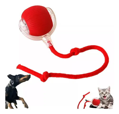 E Brinquedo De Bola Giratória Inteligente Para Animais De