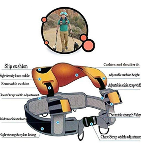 Asiento De Hombro Asiento Silla Niños Bebé Correas Taburete