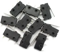 Comprar Pack X10 Micro Switch Final De Carrera 5a 250v Cnc Leva Cort