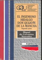 Comprar El Ingenioso Hidalgo Don Quijote De La Mancha 2 Parte Kapelu