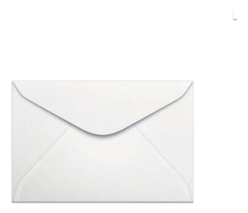 Mini Envelope 50un + Cartão Para Cestas Café Manha Mensagem Cor Branco Liso