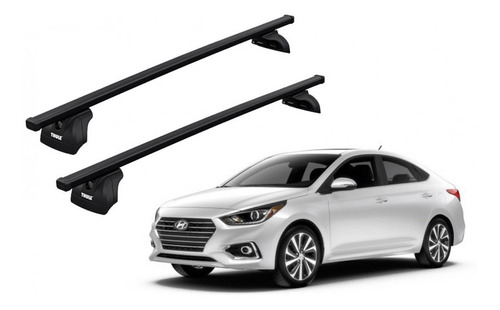 Barras Thule Hyundai Accent 12-17 Pf / Squarebar