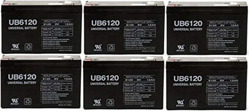 Ub6120 6 V 12 Ah Npx-50 Sla10 - 6 Bp10 - 6 Gp6120 Es12 - 6 B