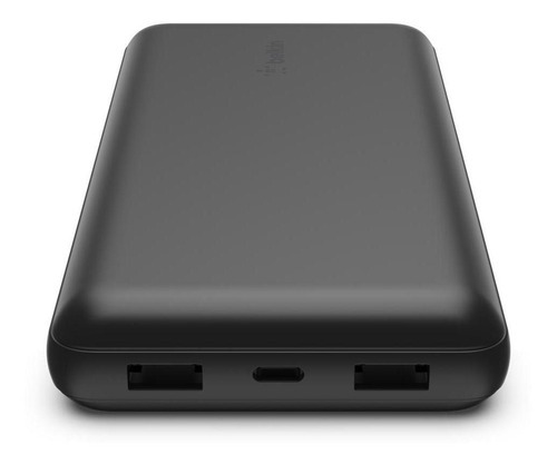 Batería Portátil 20k Usb C & A - Negro