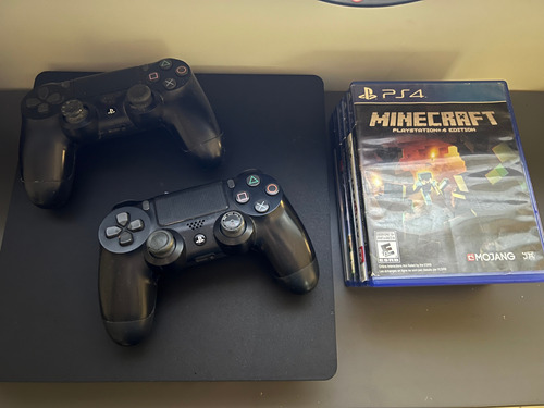 Playstation 4 500gb / 2 Palancas / 5 Juegos