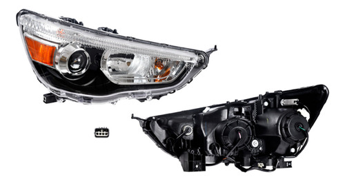 Faro Garantizado Derecho Generica Mitsubishi Asx 2013 - 2015