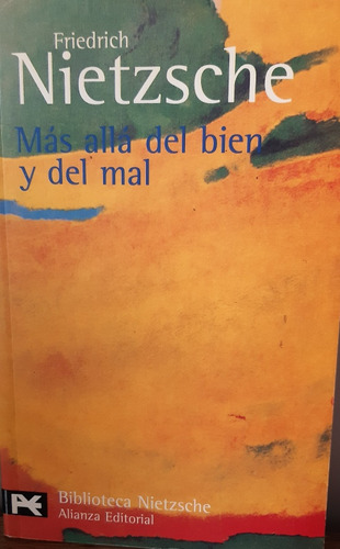 Mas Alla Del Bien Y Del Mal. F. Nietzsche 