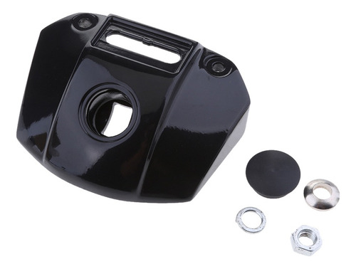 Soporte De Soporte De Faro Delantero Visera Negro