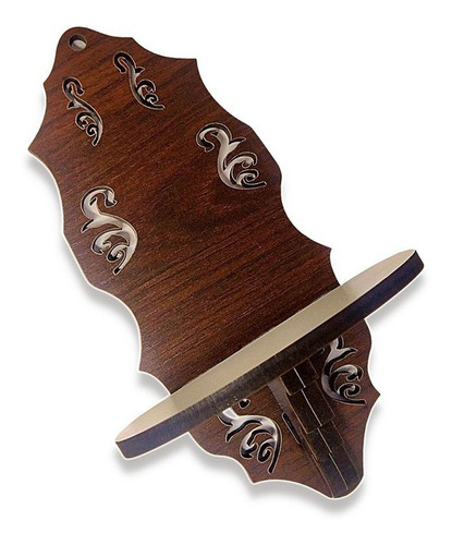Prateleiras Para Colocar Imagens De Santos Até 31cm Cor Mdf