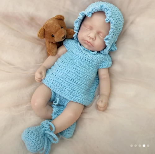 Bebé Reborn Original Silicona Sólida Realista Boy Tony Doll