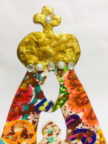 Imagen 4 de 8 de Virgen Del Valle Siluetas Decorativas Mdf Recuerdos Souvenir