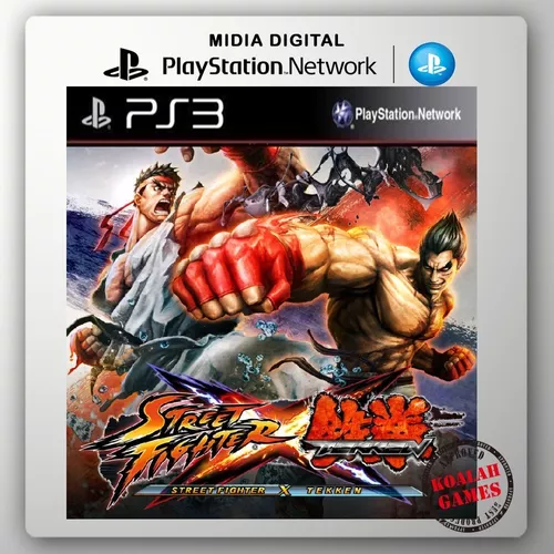 Street Fighter vs Tekken Ps3 #3 (Com Detalhe) (Jogo Mídia Física