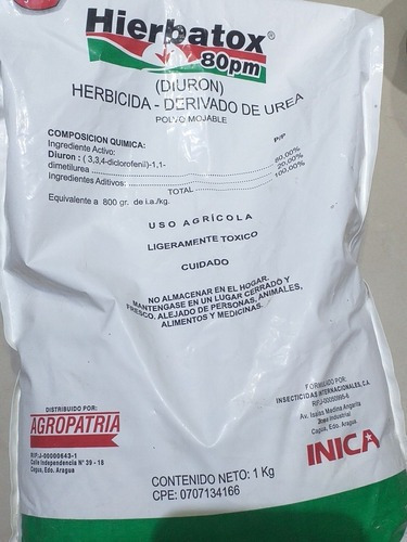 Imagen 1 de 1 de Hierbatox 80pm. X 1kg. Herbicida Uso Agrícola.