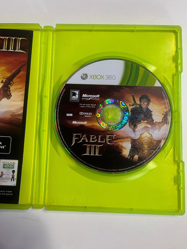Jogo Xbox 360 Fable 3 Original Mídia Física (Usado)