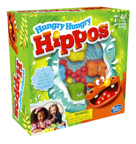 Juego De Mesa Hasbro Gaming Hippos 