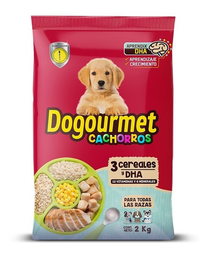 Alimento Para Perros Dogourmet Cachorros 2kg 