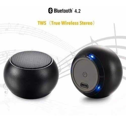 Caixa De Som Bluetooth Bolinha Original Hmaston