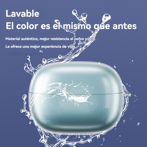 Usdilu Funda Case Para Redmi Buds 5 Pro Color Transparente