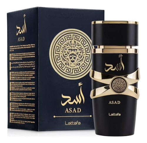 Asad Lattafa Perfume Árabe Elixir 100 Mi Eau De Parfum