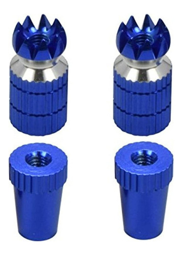 Apex Rc Products Aluminio Azul Futaba Spektrum Dx6 Dx6i Dx7s